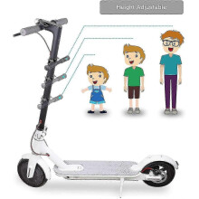 Corrimano per bambini regolabile universale, compatibile con Xiaomi Mijia M365, acciaio inossidabile, antiscivolo, non influisce sulla piegatura