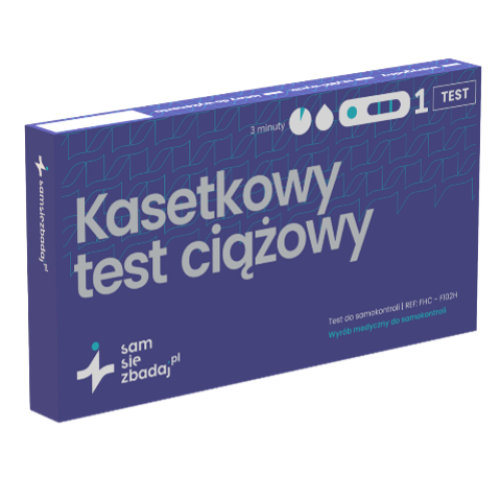 Sam Się Zbadaj Kasetkowy Test Ciążowy 1 Szt.