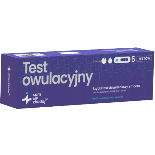 Sam Się Zbadaj Test Owulacyjny 1 Szt.