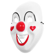 Masque de clown pour enfants et adultes, masque intégral pour bal masqué, accessoire pour séances photo et spectacles théâtraux