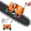 Chainsaw Chain Sharpener Compatible with All Saws, 3 Sharpening Heads, Handheld Tool 1