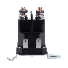 Relais de solénoïde de démarreur pour tondeuse à gazon compatible avec Craftsman Husqvarna LT2000 YS4500 532192507 862-1241-211-12