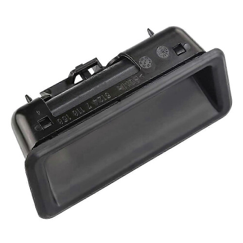 Botão de Liberação da Fechadura da Tampa da Mala Compatível com BMW E60 E90 E91 E92 E93 E70 E84 E71 E72 E82 E88, ABS Preto