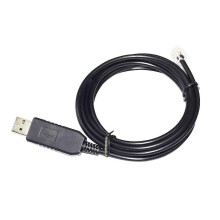 FT232RL USB naar RS232 seriële kabel met RJ11, RJ9, 4P4C, 1,8 m, compatibel met AVX Celestron montering, voor NEXSTAR handcontroller pc-aansluiting