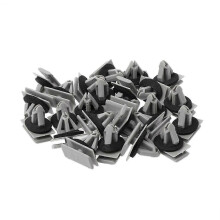 Fender Rocker Moulding Clips With Sealer, 25 kpl, yhteensopiva Ford Explorer, pään pituus 20mm, varren pituus 14mm, sopii 9mm reikään
