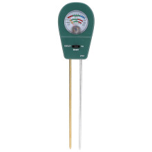 Bodemvochtigheids-pH-meter voor planten, digitale bodemtester met dubbele sonde voor tuin en landbouw
