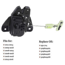 Atuador de Fecho da Porta Traseira Compatível com Chrysler 300 Dodge Charger Avenger Plástico e Metal Preto 931-714