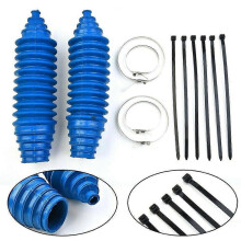 Kit de soufflet de direction en silicone pour crémaillère, compatible avec les systèmes de direction à crémaillère.