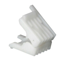 Clip de ressort de pédale d'embrayage compatible avec Peugeot 308, 408, 508, 3008, 4008, 5008, C4 et C5. Plastique blanc.