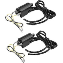 Bobina de encendido compatible con Suzuki GSF1200 GSF600 GSF400 Bandit 12V (juego de 2 piezas)