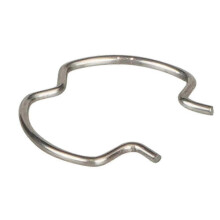 Transmission Cooler Line Clips Compatible with 800-801, 6-3/8Inch, 6-1/2Inch, 6-5/8Inch, Metal, Silver, 18Pcs