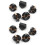 T10 Twist Lock Socket Compatible with PC161 PC194 W5W Dashboard Instrument Panel Light Bulb Holder Base 1