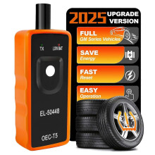 TPMS-herleertool compatibel met GM-bandensensor EL-50448, OEC-T5, 315/433MHz. Activerings- en resettool.