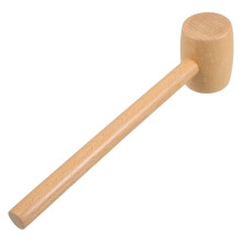 Krabben- und Hummerhammer aus Holz zum Knacken von Schalen, Mini-Hammer für Küche und Bastelarbeiten