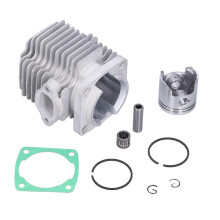 Cilinder-zuigerkit compatibel met 49cc 2-taktmotor voor minimoto, crossmotor, quad, pocketbike