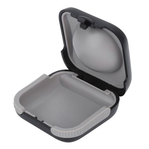 Hearing Aid Storage Case Compatible with BTE CIC ITE Waterproof Dustproof ABS Box