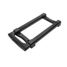 Poignée télescopique de rechange pour valises à roulettes, en alliage d'aluminium, réglable jusqu'à 99 cm.