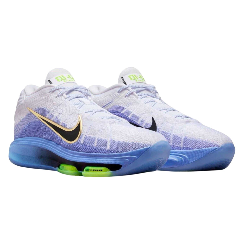 Nike (8 Uk, White/Black) Unisex Adult Gt Hustle 3 Trainers