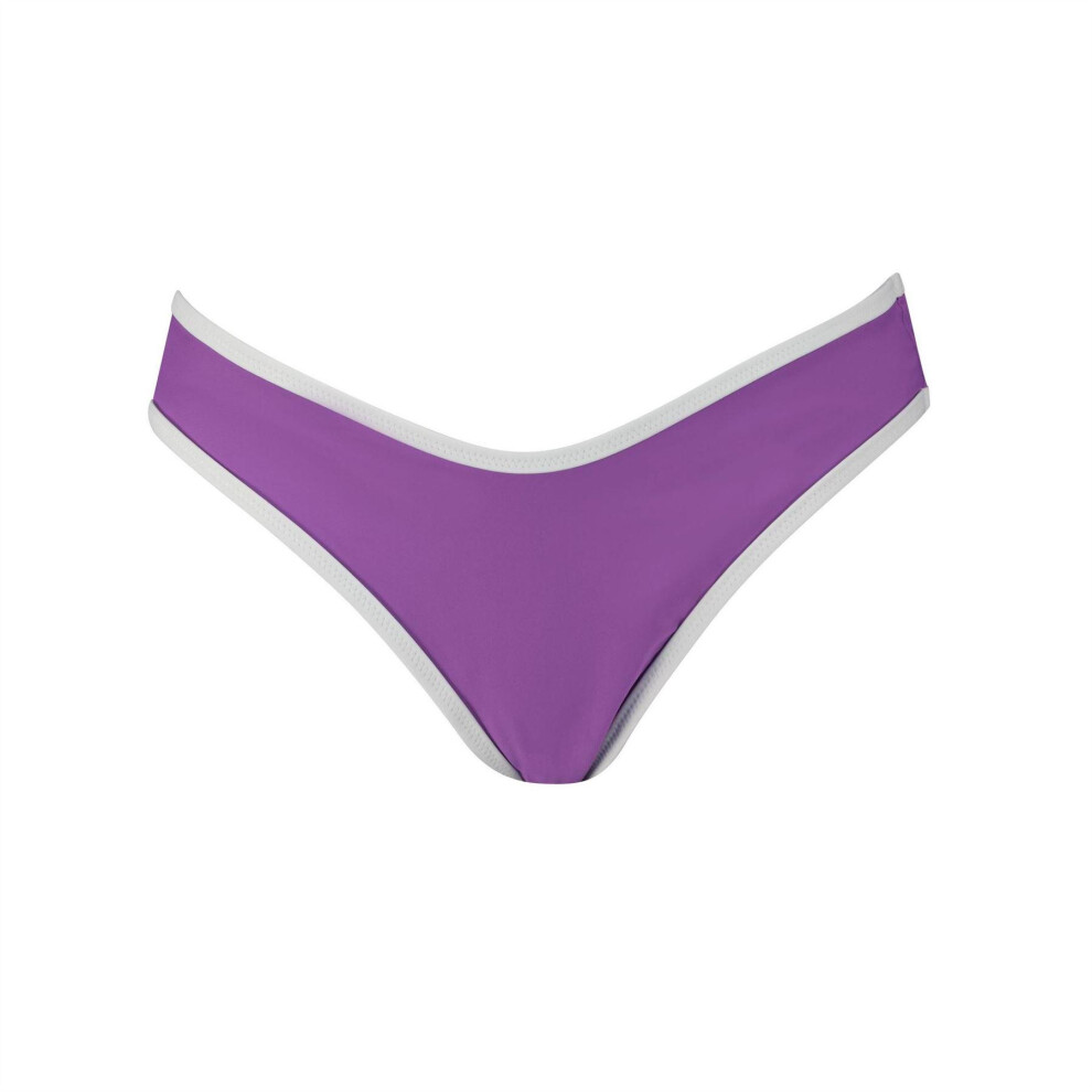 Puma (16 Uk, Purple/White) Womens/Ladies Reversible Bikini Bottoms
