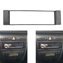 Fascia 1 Din Frame for A3 8L A6 4B Toledo Leon Scudo Stereo Facia Plate Dash CD Trim 1 DIN Radio Cover