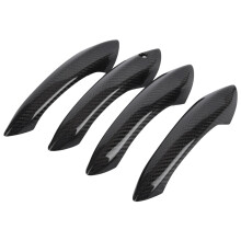 Real Carbon Fiber Outside Exterior Door Handle Protector Cover Trim For- 5 6 7 Series F07 F10 F11 F06 F12 F13 F01