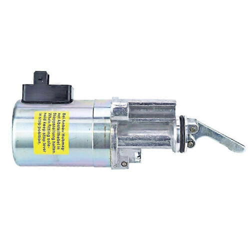 Válvula Solenóide de Apagamento Compatível com DEUTZ 12V Metal Prateado 1