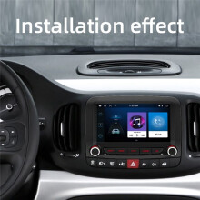 Samochód 2+64G Odtwarzacz MP5 Przenośny Ekran Nawigacyjny Wyświetlacz Bezprzewodowy Carplay Android Auto dla 500L 2013-2019