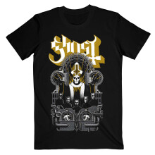 (S, Black) Ghost Unisex Adult Wegner T-Shirt