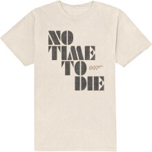 James Bond Unisex Adult No Time To Die Cotton T-Shirt