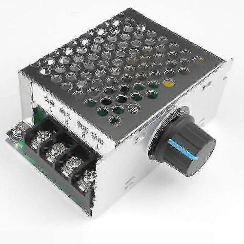 Thyristor Regulator for Single Phase Motor Speed Control 220V AC 0-220V Adjustable Voltage 4000W Max