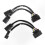 2-Pack Headlight Conversion Harness Compatible with Dodge Ram 2009-2018 Trucks, for Projector Headlight Upgrade 1