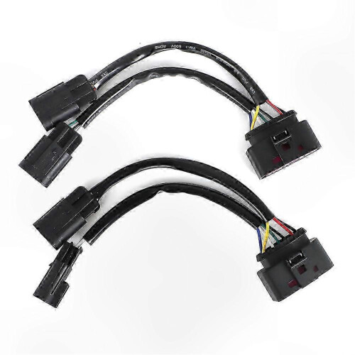 2-Pack Headlight Conversion Harness Compatible with Dodge Ram 2009-2018 Trucks, for Projector Headlight Upgrade