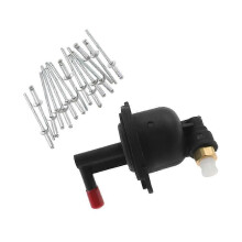 Conduites de suspension pneumatique avec chambre d'expansion, compatibles avec Land Rover Range Rover Velar (à partir de 2017), en ABS et métal.