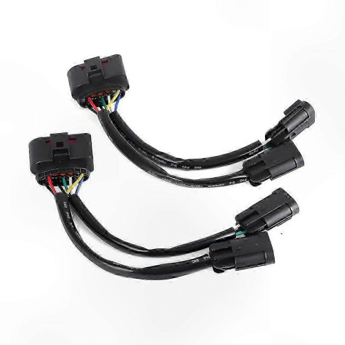 2-Pack Headlight Conversion Harness Compatible with Dodge Ram 2009-2018 Trucks, for Projector Headlight Upgrade 1