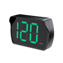 Tachimetro GPS HUD con display digitale Head Up Display a LED verde per auto, camion e moto, plug and play USB.