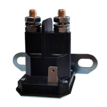 Solénoïde de démarreur pour tondeuse à gazon compatible avec MTD Cub 925-1426A 725-1426 12 V, montage latéral à 3 bornes