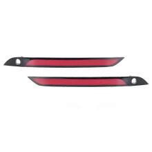 Reflector de parachoques trasero compatible con Volvo V60 MK2 V60 S60 2020 2021 ABS