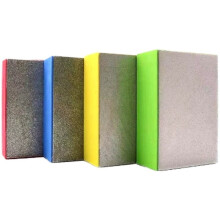 4pcs Hand Polishing Pads for Sanding Ceramics, Glass Bricks, Concrete Stones, Marble, Granite, 60, 100, 200, 400