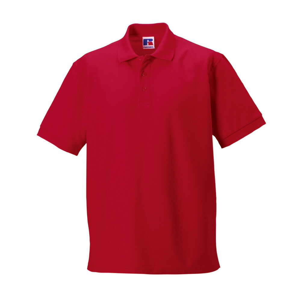 Russell (3Xl, Classic Red) Mens Ultimate Classic Cotton Polo Shirt