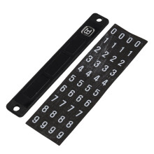 Luminous Magnetic Temporary Parking Card Phone Number Card Plate Front Windshield Car Sticker for Rio Soul 3 6 New