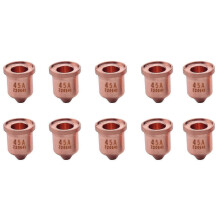 Buse de découpe plasma 220941 compatible avec torche 65/85/105, lot de 10, électrode en cuivre