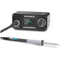 Stazione saldante portatile T12D con controllo della temperatura OLED, 24V 72W, per riparazioni domestiche