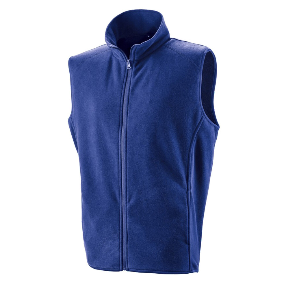 Result (Xs, Royal) Core Adults Unisex Microfleece Gilet