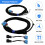 For   7  7.5  Mk7 7.5 Flowing Tail Light Adapter  Halogen Upgrade Flowing Shape 4
