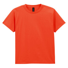 (5-6 Years, Orange) Gildan Childrens/Kids Plain Lightweight T-Shirt