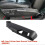 Seat Side Outer Guard Frame Trim Panel Compatible with Volvo XC90 S60 XC70 S80 V70 2005-2014 Front Left Black Plastic 4