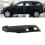 Seat Side Outer Guard Frame Trim Panel Compatible with Volvo XC90 S60 XC70 S80 V70 2005-2014 Front Left Black Plastic 3