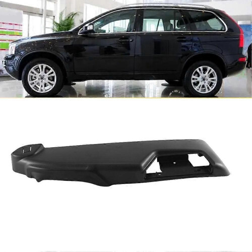 Seat Side Outer Guard Frame Trim Panel Compatible with Volvo XC90 S60 XC70 S80 V70 2005-2014 Front Left Black Plastic 2