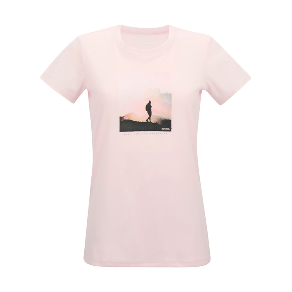 Regatta (24 Uk, Pink Haze) Womens/Ladies Fingal Adventure Print T-Shirt