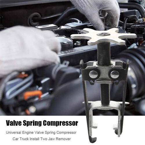 Universal Engine Overhead Valve Spring Compressor Valve Remover Installer Tool Valve Spring Keeper Tool